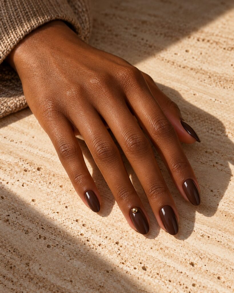 Espresso & gold