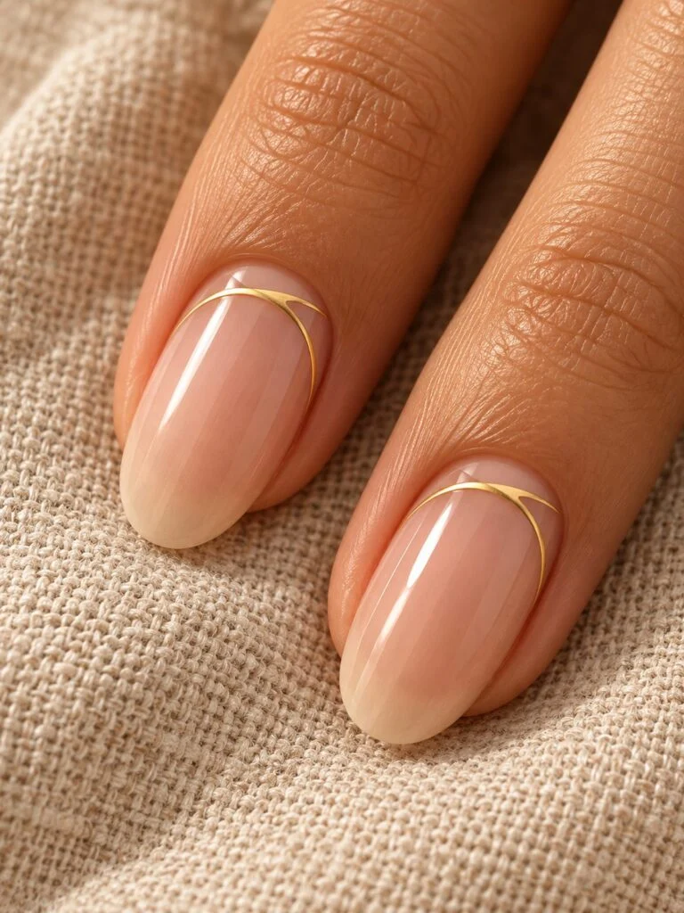 Negative-space line