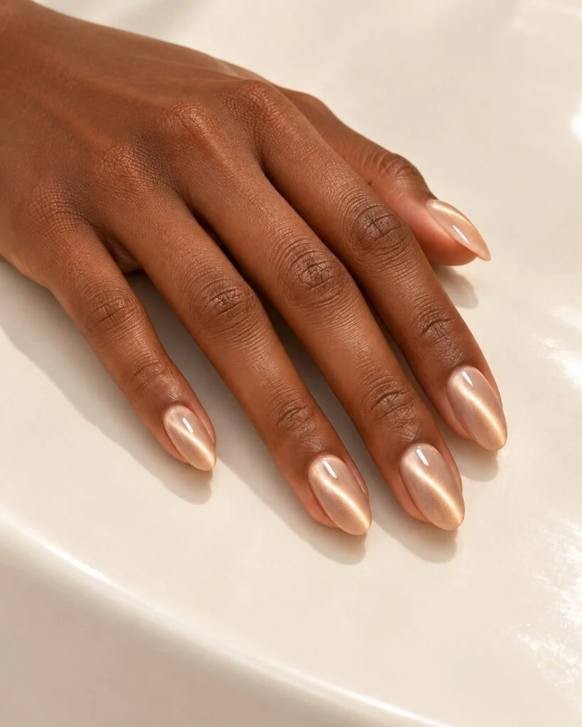 Champagne cat-eye